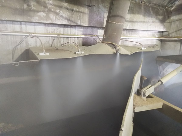 農墾熱電廠下料口干霧抑塵案例